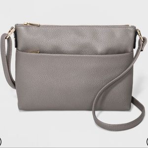 target gray crossbody bag